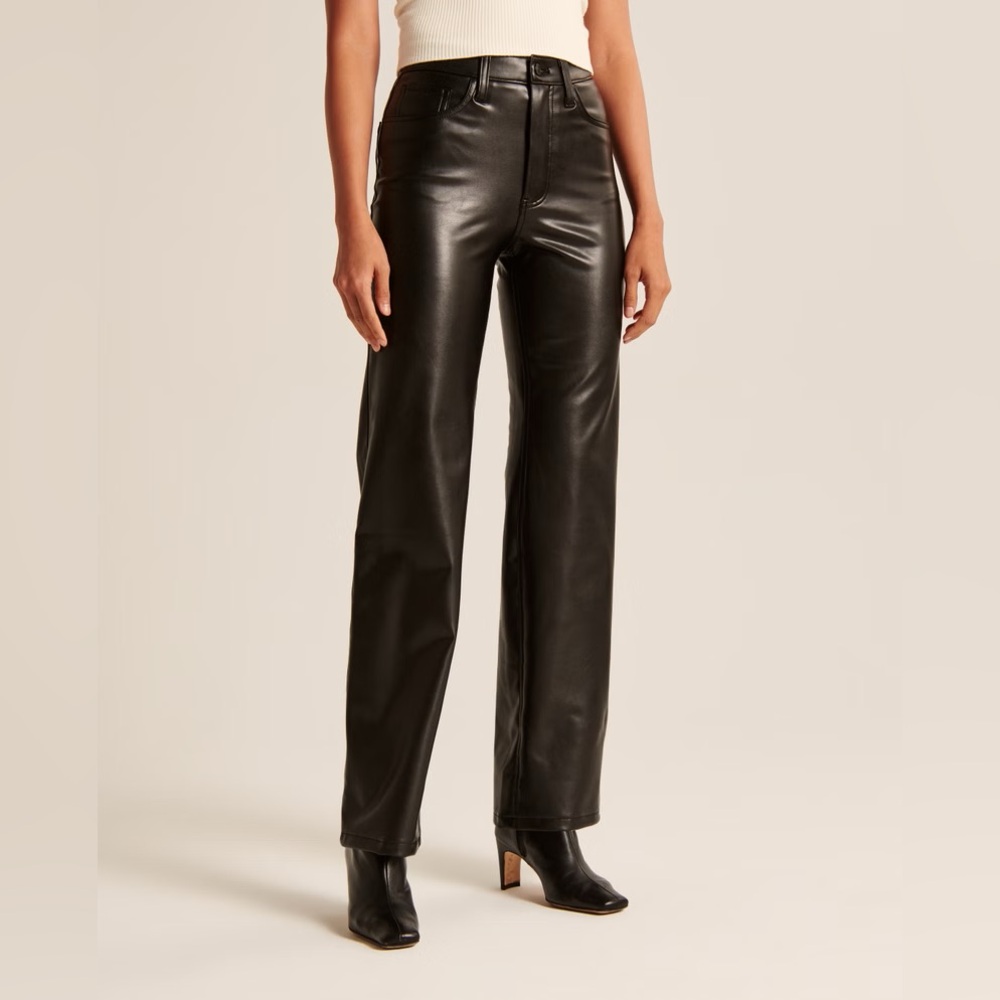 Abercrombie Leather Pants